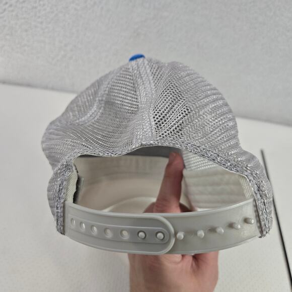 Goorin Bros Rooster Hat C0ck The Farm Trucker Mesh Cap Royal Blue White Grey - Picture 14 of 14